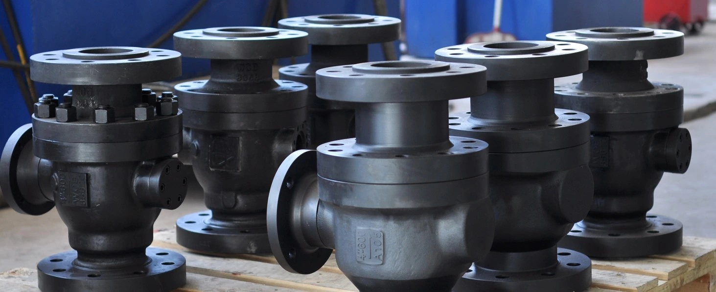 Main performance specifications for forged steel ball valves